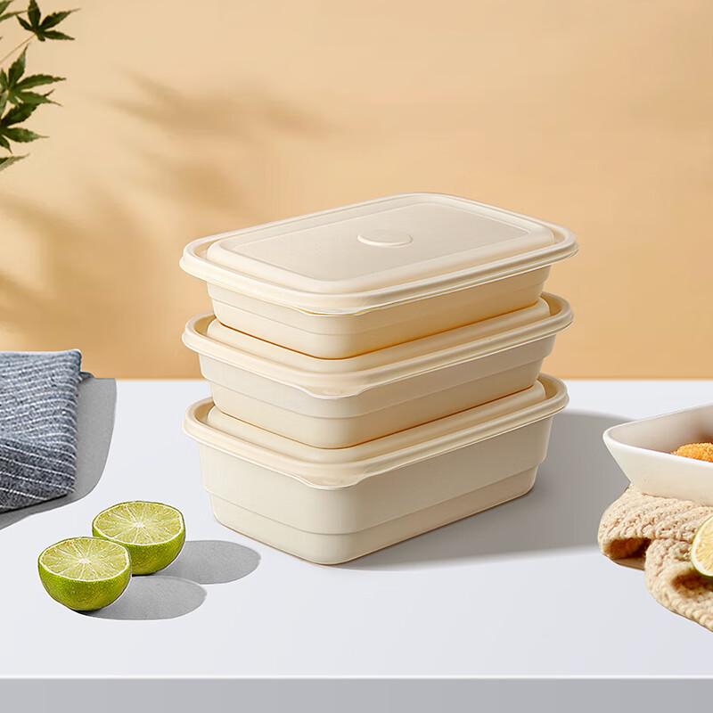 Sai Zhuo 500ml Biodegradable Takeaway Meal Boxes