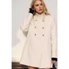 Women's Coats - Fall Winter Women's Mid-length Wool Coat Slim Fit Stand Collar Fashion Elegant Women Outerwear