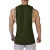 Herren Sport Fitnessstudio Tanktop Ärmellos Rundhalsausschnitt Atmungsaktiv Schweißabsorption Locker Lässig Slim Fit Sommer Weste Shirt