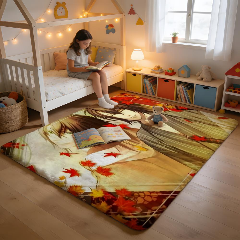 Floor Mat Soft Flannel Rug Non Slip Absorbent Mat for Bathroom Bedroom Home Decor A Aurora Aksnes Singer