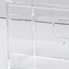 Taschentuchbox-Abdeckung, transparent, rechteckig, Acryl, Serviettenbox-Halter für Wohnzimmer, Schlafzimmer