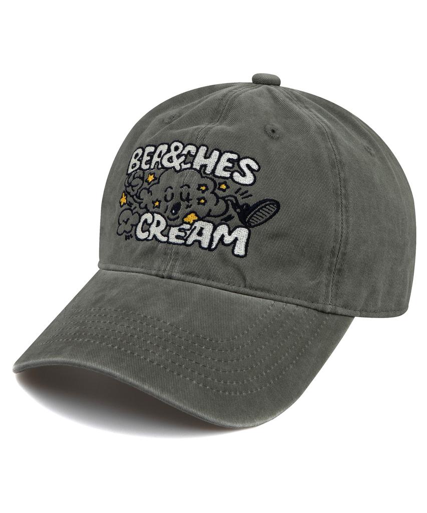 Bichiseuaenkeulim Cloud Cation Ball Cap-Khaki