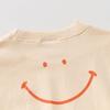 Children's round Neck Hoodie Spring and Autumn Children's Clothing Korean-Style Boys and Girls Letters Print Top Baby Casual Pullover