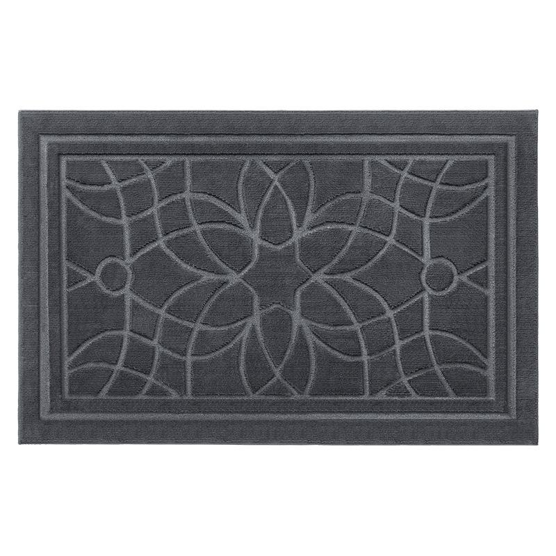 Einfache Fußmatten für Haushalt Einfarbig Polypropylen Eingangstürmatten Staubabweisende Fußmatten