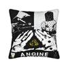 Angine De Poitrine Rock Band Pillowcases  Funny Pillow Case For Chair Sofa Home Decor Design Pillow Cover