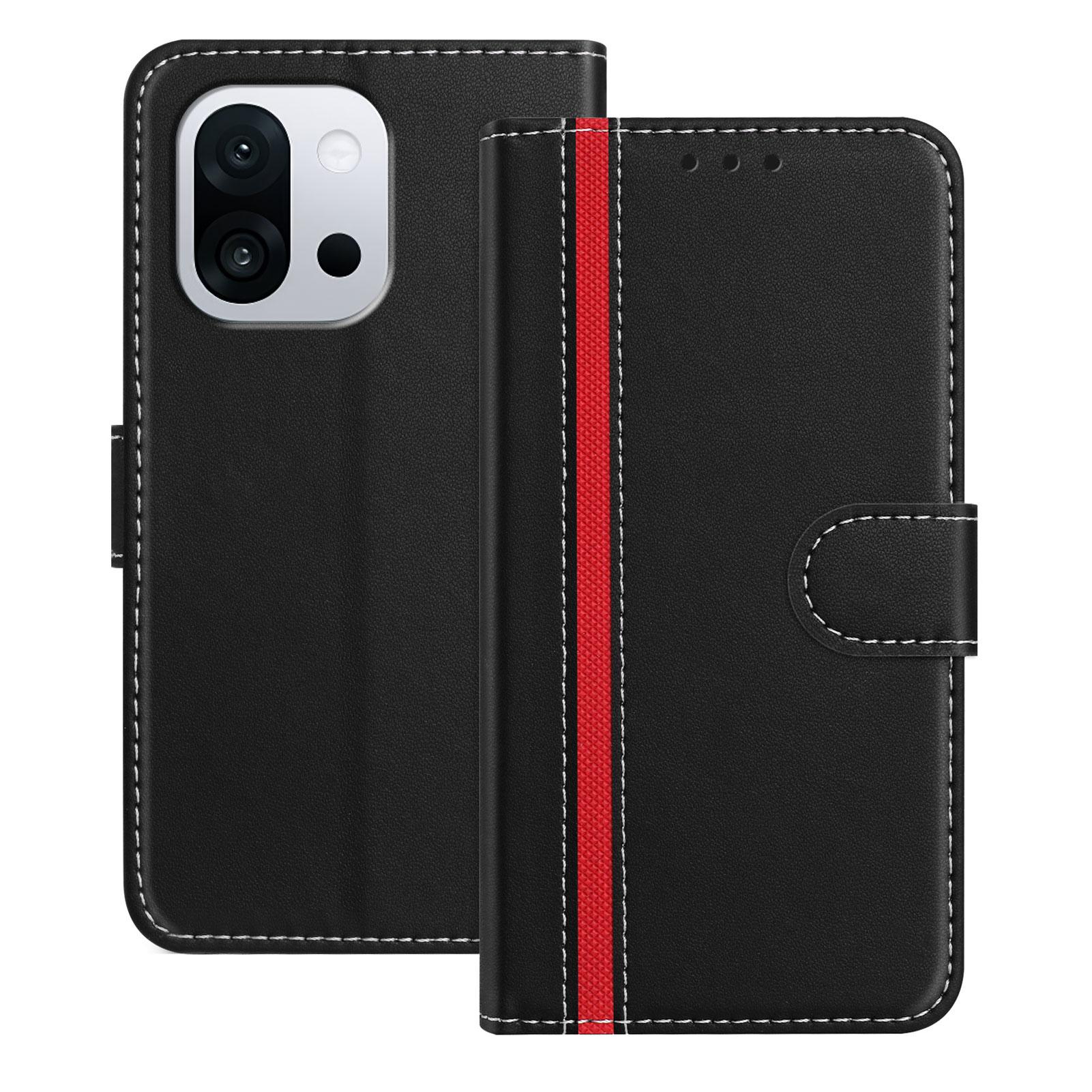 

For OnePlus 13T 5G Phone Cases Wallet Stand Color Splicing Leather Cover with Magnetic Clasp G