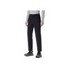 Anta Champion Series Solid Color Mid Waist Straight Leg Thickened Casual Pants Men Bottoms Black 152340510-3