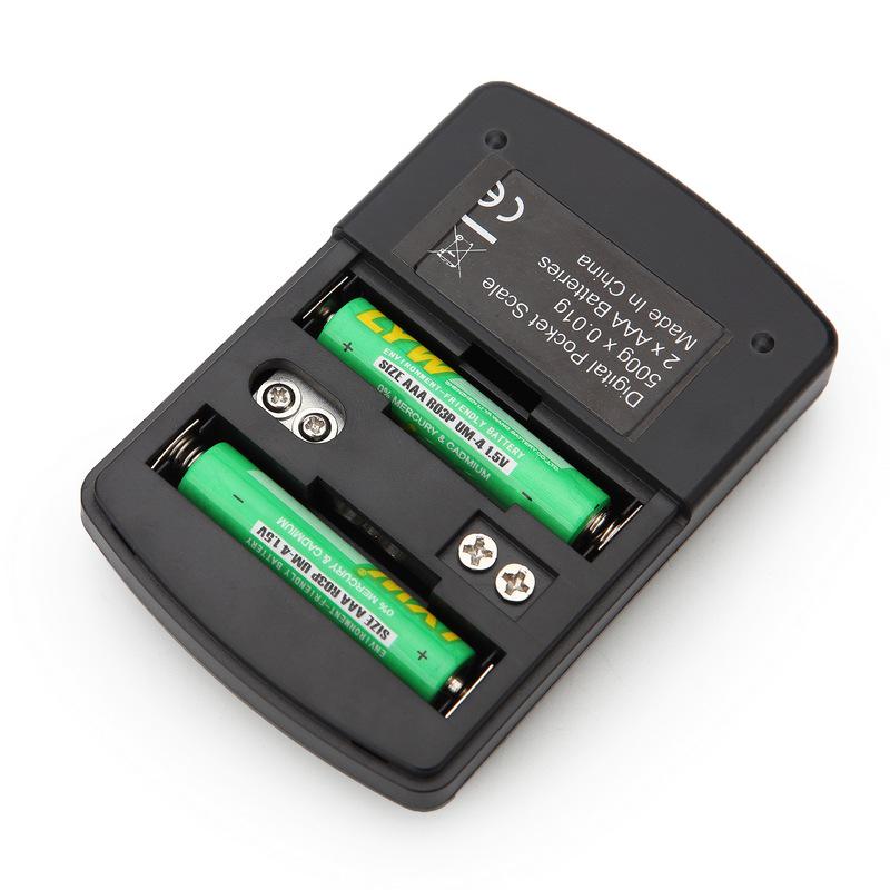 Mini Jewelry Precision Scale, 0.01g Pocket Electronic for DIY Lipstick & Powder