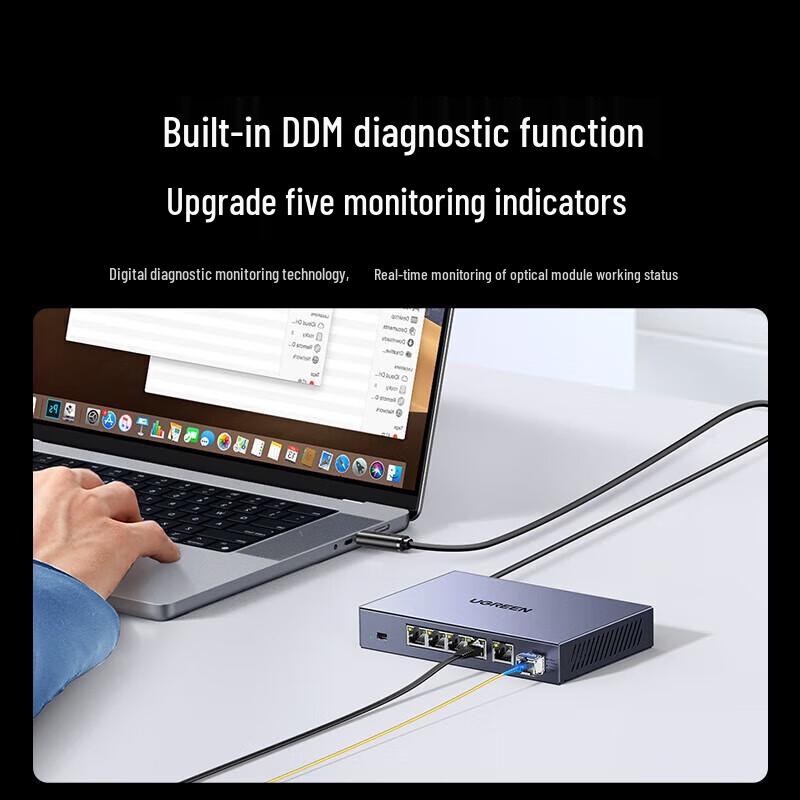 UGREEN 1.25G Gigabit SFP LC Single-Fiber Optical Module