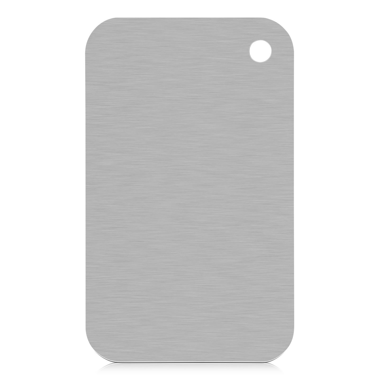 

Stainless Steel Cutting Board Reversible Dishwasher Safe Kitchen Chopping Block For Home Use Rustproof Waterproof 23.5X14.5X0.2CM