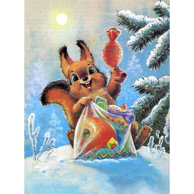 

Алмазная живопись своими руками Милые маленькие животные Набор для вышивания крестом Мозаичное искусство Алмазная живопись Полная выкладка Алмазное украшение для дома Round 30x40cm