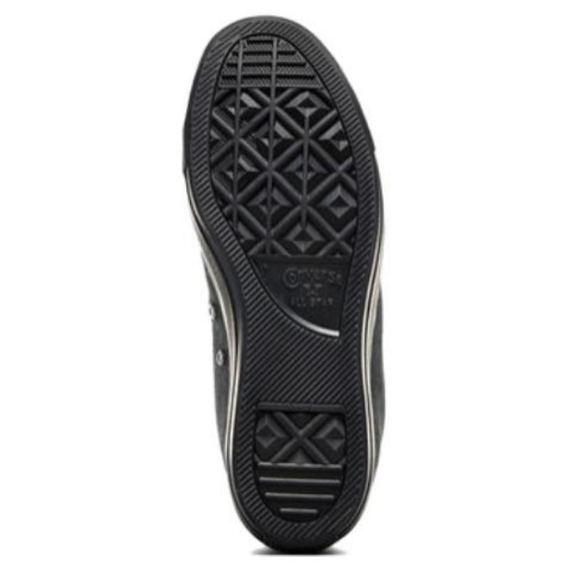 Converse Chuck Taylor All Star Comfortable Everyday Suede Breathable High Top Espadrilles Unisex Black