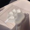 Squishy Transparent Oversized Cat Paw Fidget Toy Slow Rebound Stress Relief Pinch Soft Squeeze Toy for Kids Adults Holiday Gifts