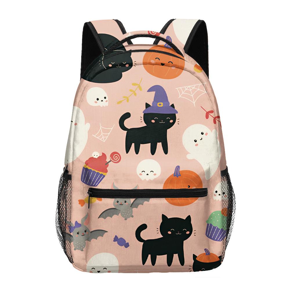 Mode Nouveauté Cool Halloween Étudiant Sac à Dos Cahier Sacs à Dos Impression 3D Oxford Imperméable Garçons/Filles Sacs à Dos de Voyage