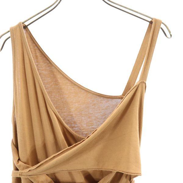 AMERI UNDRESSED asymmetry Cami one piece Brown Women Used
