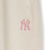 MLB Solid Color Lace-Up Loose Knit Sports Pants Women Bottoms Light-Cream 3FWPV0344-50CRD