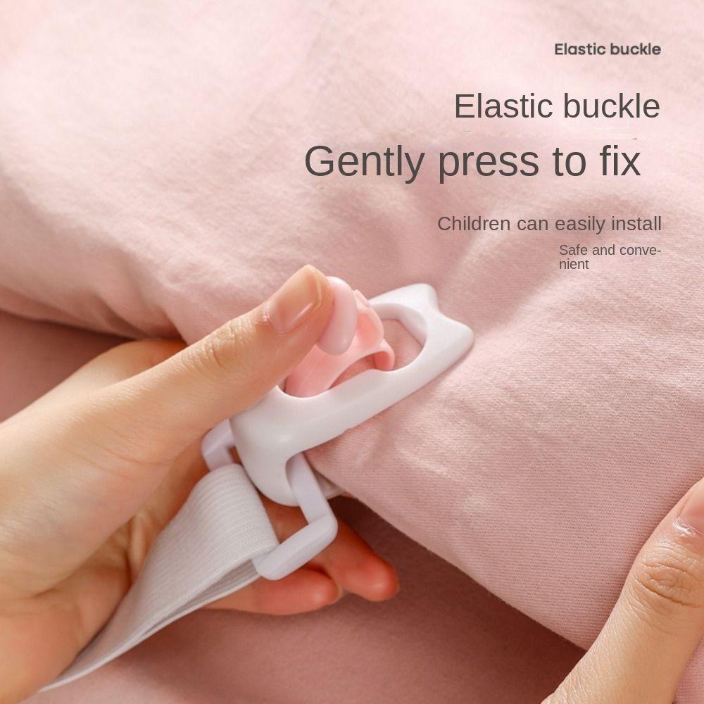 2/4Pcs Durable Adjustable Bed Sheet Holder Strap Bed Sheet Fastener  Mattress Duvet Blanket