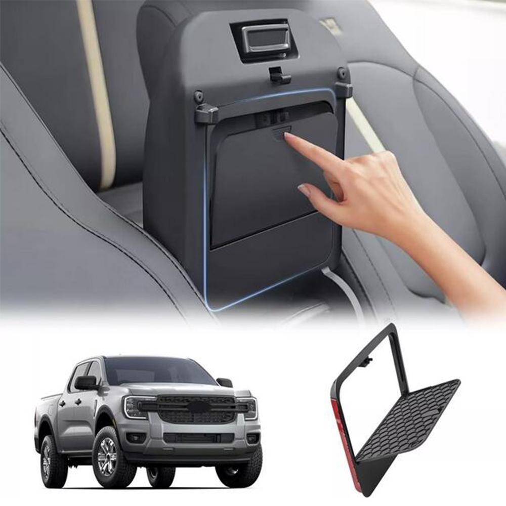 Accessories For Ford Ranger 2023-2025: Hidden Storage Box In The Center Armrest