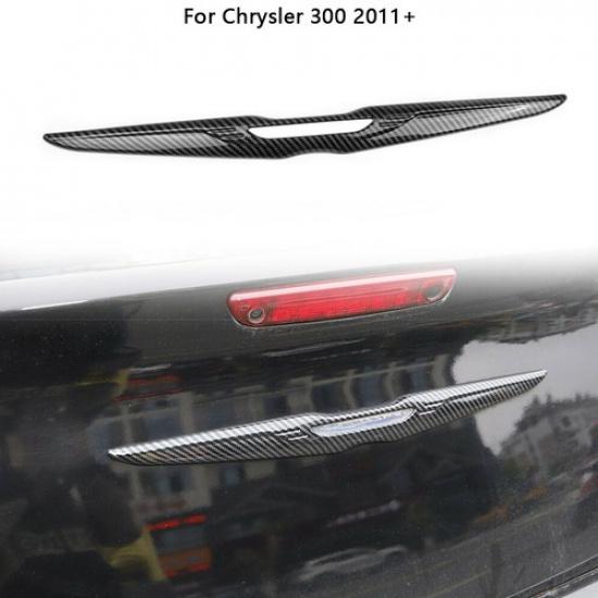 Внешняя задняя накладка на автомобиль Для Chrysler 300 11+ Аксессуары из углеродного волокна