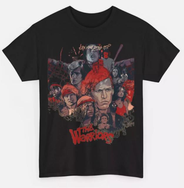 The Warriors 1979 Movie T Shirt Unisex Heavy Cotton Tee Unisex T-Shirt S