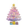 Inflatable Christmas Tree 20 Inch  Indoor and Outdoor Christmas Tree Foil Balloons, Perfect Xmas Party Decorations