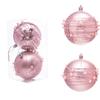 Pink Xmas Tree Hanging Ornaments Pinecone Merry Christmas Decor  Party Favors