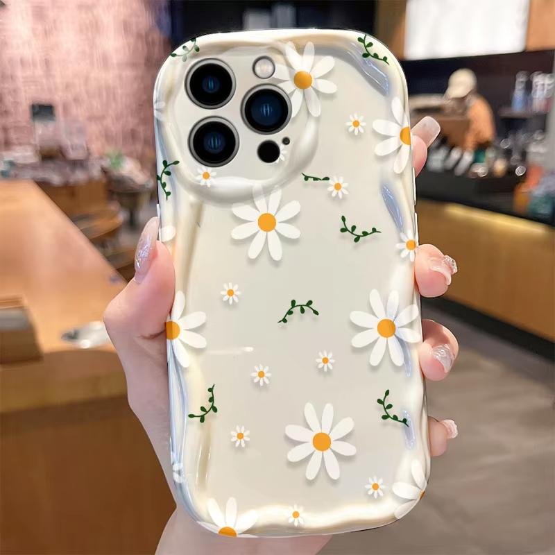 Romantic Cherry Blossom Tree Case for iPhone 17 Air 16E 15 14 Plus 13 12 Mini 11 Pro Max Silicone Shockproof Soft Covers Funda