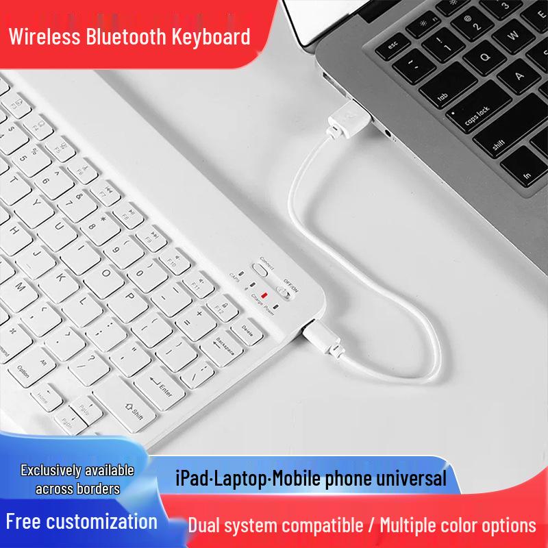 Universal Wireless Keyboard & Mouse Set for iPad, Mobile Phones, Tablets – Portable Magic Control
