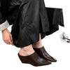 Elegantes simples chanclas de punta inclinada chanclas de punta chanclas de mujer para exteriores primavera verano puntiagudas moda versátiles chanclas de tacón alto