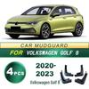 Volkswagen Golf 8 (2020-2023) Soft Rubber Tire Mud Flaps Accessories