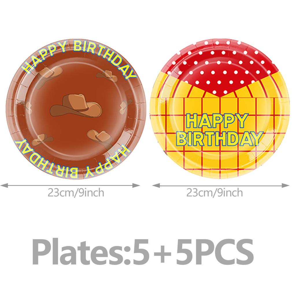 Toy Story Themed Party Supplies Birthday Decorations Party Arrangements Props Paper Plates Paper Cups Tablecloths