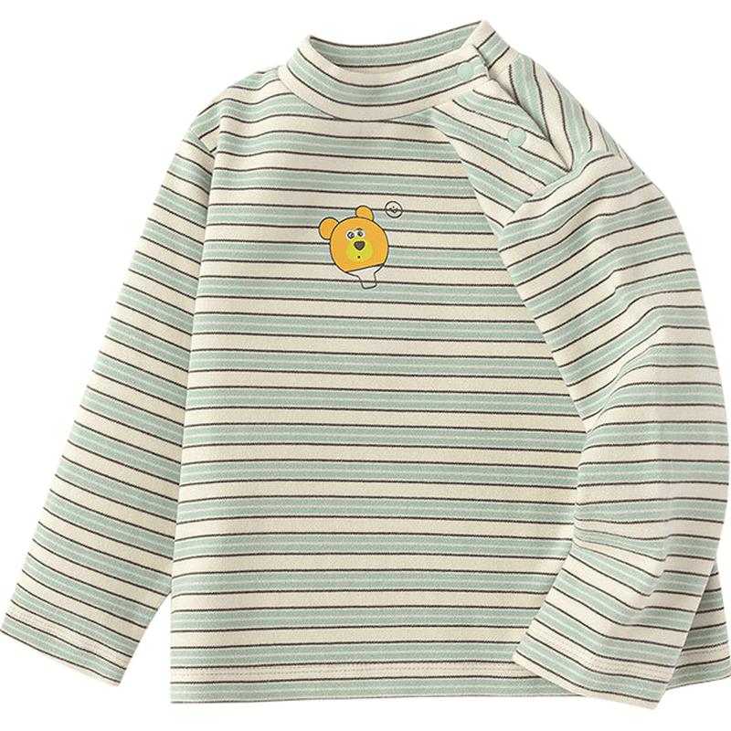 BalabalaOne Kids' Winter Semi-High Neck Long Sleeve Top