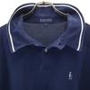 PEARLY GATES made in Japan Short sleeve Polo shirt 6 Navy Fawn Men's Used