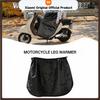 Windproof Motorcycle Winter Apron Waterproof Knee Pad Warm Blanket Quilt Plus Velvet Thickened Windproof Skirt Warm Knee Cover