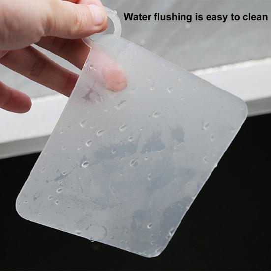Čtvercový silikonový podlahový odtokový kryt deodorantu Snadná instalace Koupelnový deodorant Těsnění proti hmyzu Podlahový kryt Zarážka na zachycování vlasů