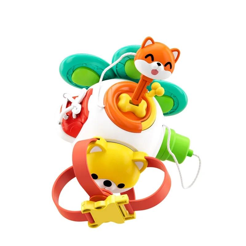 6 In 1 Busy Cube Montessori Toys Toddler Airplane Car Travel Toy Sensory Activity Busy Board Educational Learning Toys For Kids