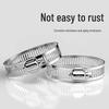Stainless Steel Rust-Proof Hose Clamp for Secure Gas Pipe Fixing