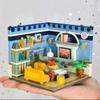 LOZ 1901 City Architecture House Corner Living Room Cat Television DIY Mini Blocks Bricks Building Toy for Children Gift No Box