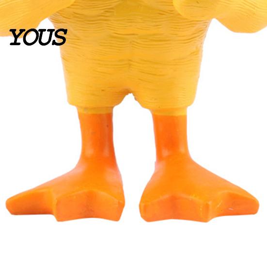 Pato Musculoso Accesorio de Escritorio Figura Musculosa de Resina, Estatua Fuerte de Fitness, Adorno Blanco Amarillo en Forma de Figura para Decoración de Mesa Hogar Oficina