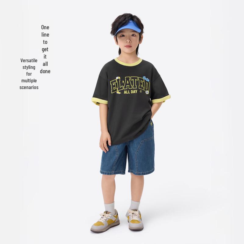 Boys' Casual Soft Denim Shorts