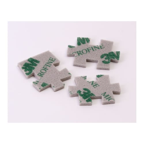 3M Jigsaw Puzzle Type Sponge Abrasive Ultra Fine #1200-#1500 SPONGE JIG MF