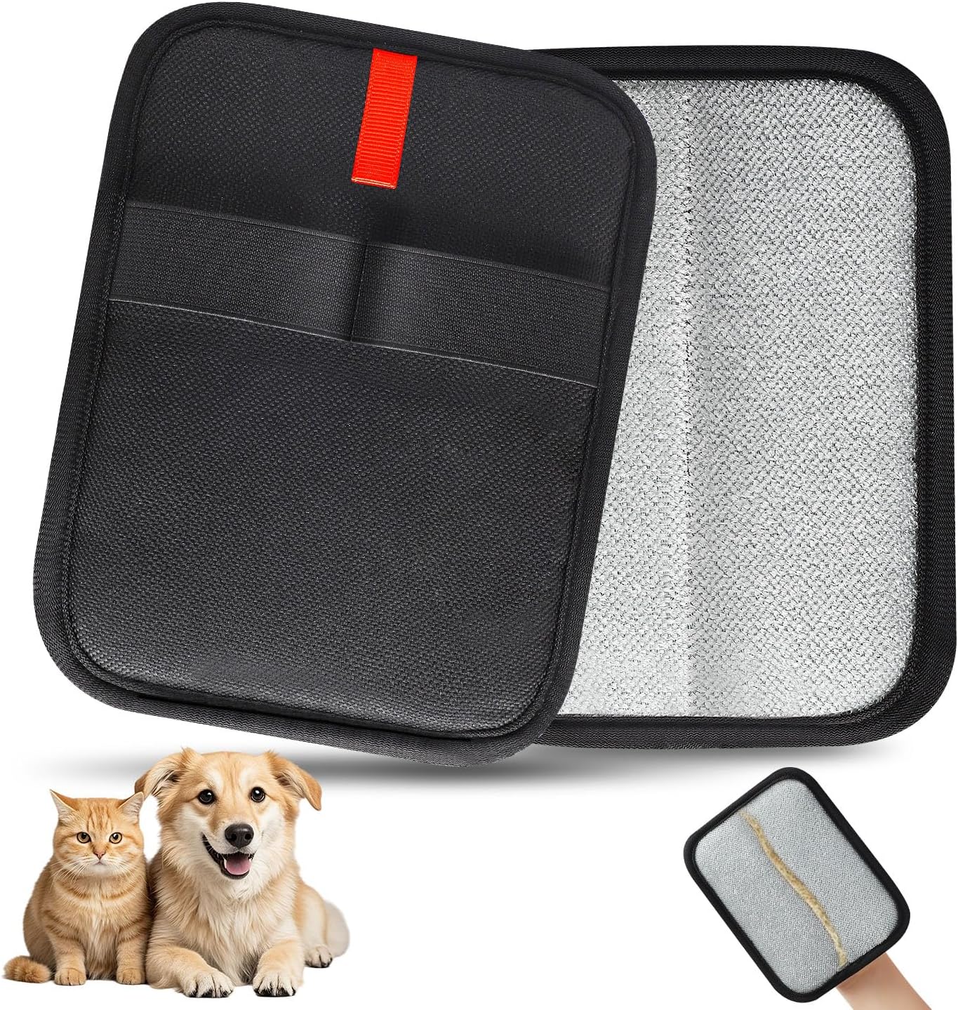 

1 шт. Статические перчатки для удаления шерсти домашних животных, многоразовые электростатические перчатки для удаления шерсти домашних кошек и собак, перчатки для груминга, инструмент-щетка для дивана, мебели, ковра, автомобильного сиденья 1pcs