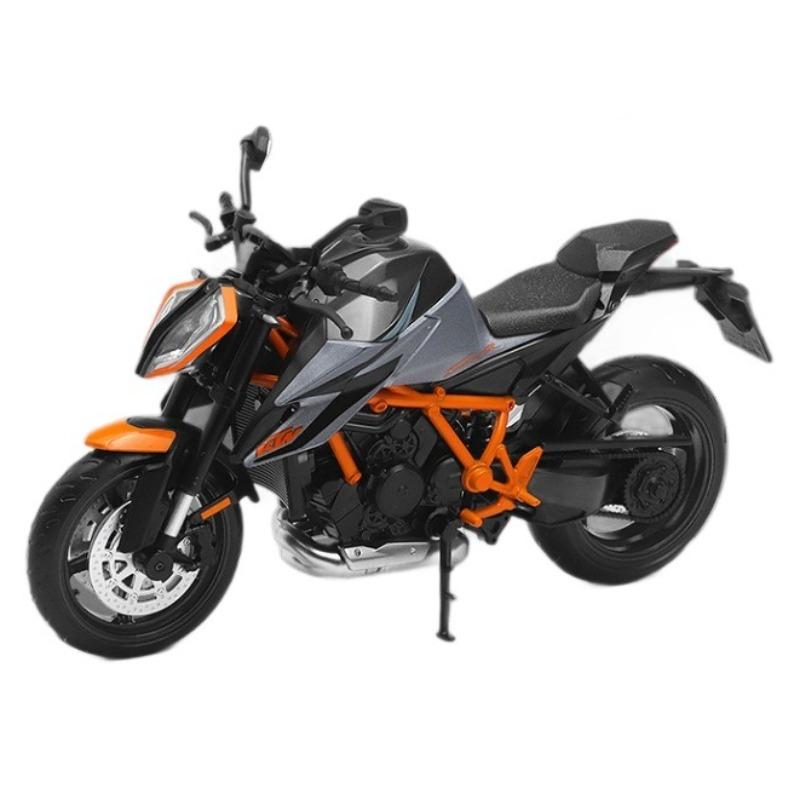 

Diecast 1/12 Scale KTM1290 Super Duke R Motocycle Model Alloy Toy Vehicle Motorbike Miniature Voiture Boy Birthday Gift чёрный