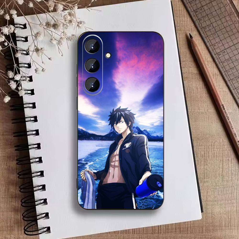 ANIME R-FAIRY TAIL Phone Case For Samsung Galaxy A73,21,22,32,71,53,52,51,80,5G Soft Black Cover