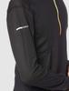 Mizuno Dry Aeroflow Running Long Size L Shirt, Half-Zip, Sleeve, Men's, Black, (J2MA0520)