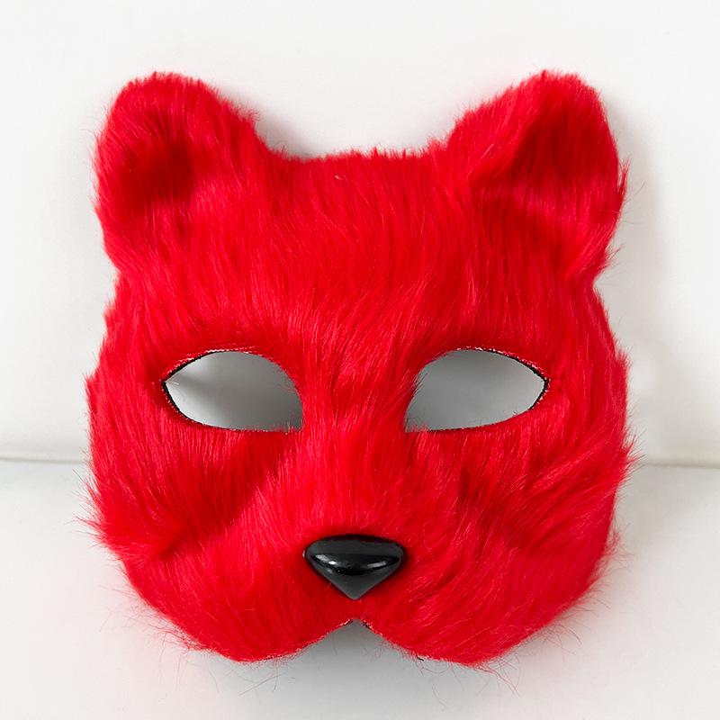 Mănuși de pluș Cosplay – Gheară de urs și lăbuță de pisică, cu degete tăiate – Accesorii drăguțe de Halloween