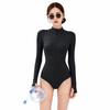 Womens UPF 50 Long Sleeve Rash Guard Swimsuit Full Body Sun Protection Diving Suit Surfing Swimming