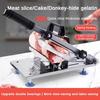 Western Style Lamb Roll Slicer Black Multifunctional Stainless Steel Vegetable Cutter Household Thickened Manual Meat Cutter