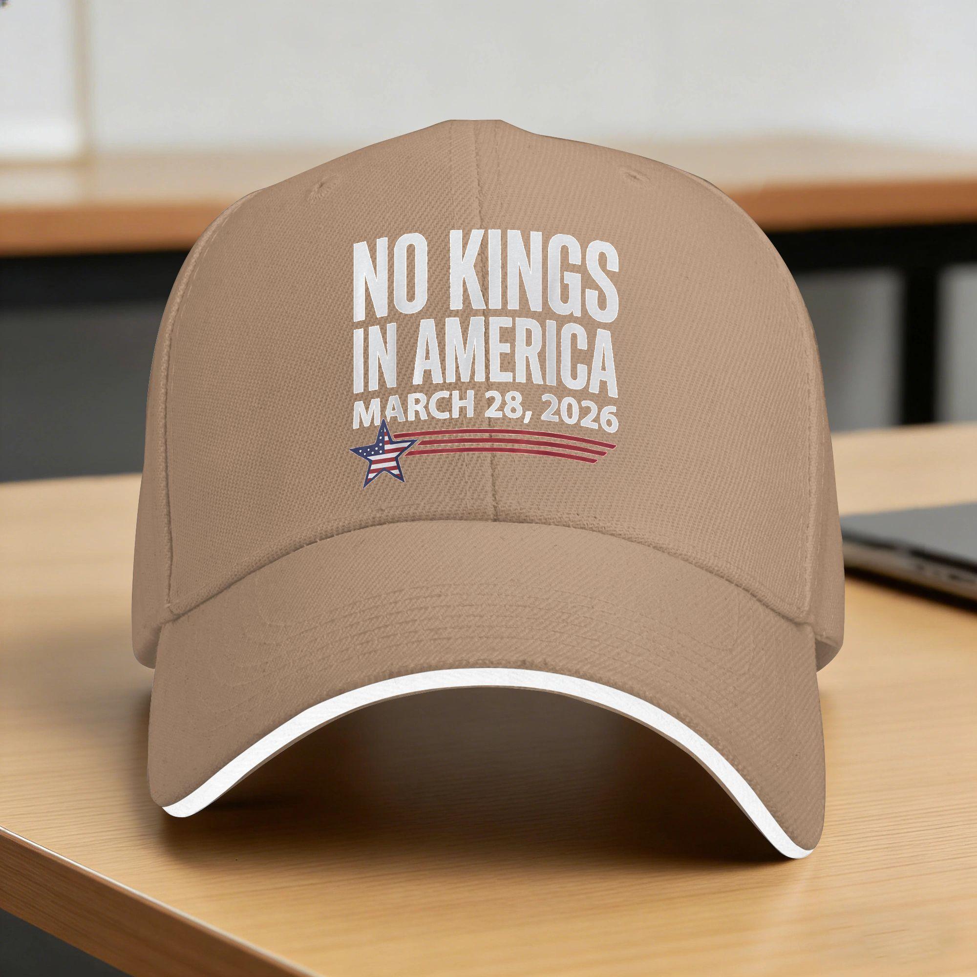 No King Baseball Cap Casual Trucker Hat Spring Couple Women Outdoor Sports Baseball Caps One Size