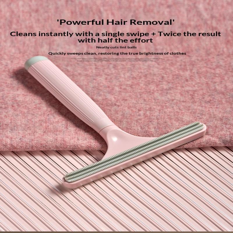 Portable Lint Remover Pet Hair Remover Brush Manual Lint Roller Sofa Clothes Cleaning Lint Brush Fuzz Fabric Shaver Brush Tool